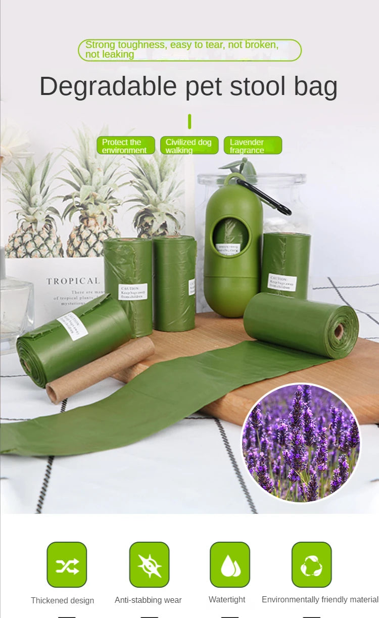 Lavender scent Standard Dog Poop Bags