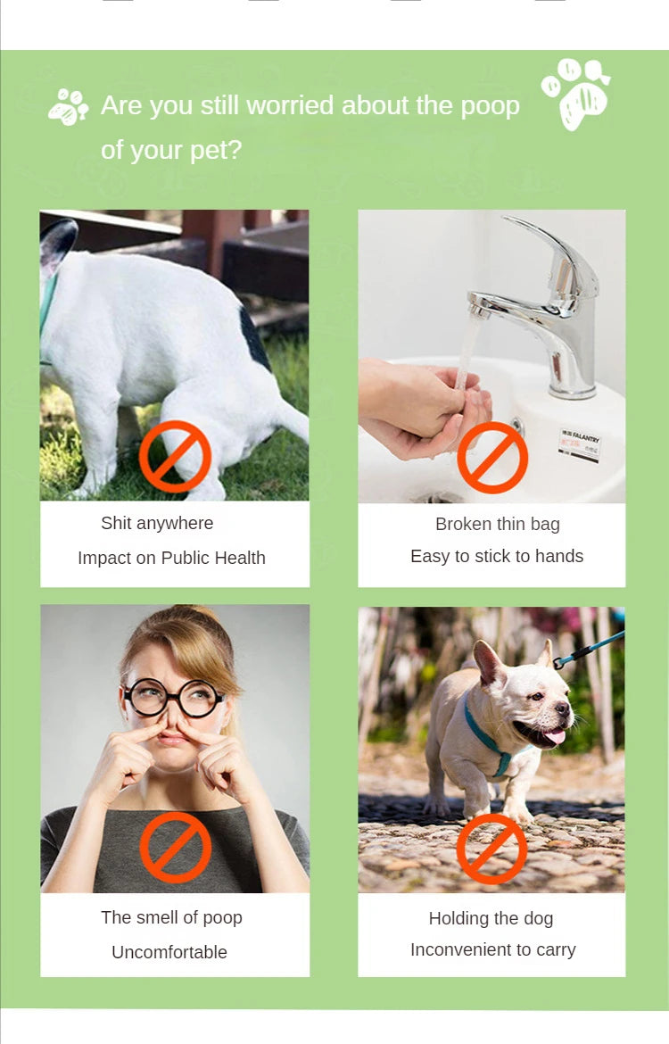 Lavender scent Standard Dog Poop Bags